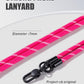 project-cb Phone Wrist Strap 1,Tether Tab 2,Phone Wristlet,Lanyard Wrist Strap,Key Holder,KeyChain,KeyRing×2(Magenta)