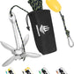 Dreizack Kayak Anchor Kit, 3.5 lb Folding Grapnel Boat Anchor Trolley Accessories with 40ft Rope and PVC Buoy for Fishing Kayaks SUP Paddle Boards Canoes Jet Ski PWC Inflatable Small Boats