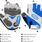 CXWXC Cycling Gloves for Men Women - Breathable Gel Road Mountain Bike Riding Gloves - Anti-Slip Bike Glove for Fitness Cycling Training Outdoor Sports
