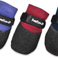 Double Dipped Thick Textured Waterproof Cotton Dog Socks | PawFlex Comfy Pawz Soft Indoor/Outdoor Pet Booties | Non-Slip Silicone Grip at Inner Wrist for No Twisting or Sliding Off| Adjustable Strap