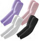 Arm Sleeves, Cooling UV Sun Protection Sports Compression for Men/Women