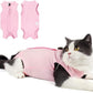 Cat Recovery Suit for Abdominal Wounds or Skin Diseases, Cat Onesie for Cats After Surgery Female Kitten Recovery Suit, Breathable E-Collar Alternative for Cats After Spay Anti Licking Wounds