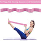 Stretch Strap, Elastic Yoga Stretching Strap, Multi-Loop for Physical Therapy, Pilates, Yoga, Dance & Gymnastics Exercise and Flexible Pilates Stretch Band