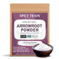 Arrowroot Powder (397g/14oz) Natural Thickener, Fine Ground | Wheat Flour Substitute | Non GMO, Gluten Free, Dairy Free | Neutral Flavor, Ideal for Baking/Cooking | Resealable Ziplock Pouch
