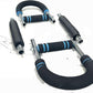 DAMR Arm Trainer, Arm Chest Exerciser with 2 Spring. Suitable for Men and Women of All Fitness Levels. Detachable Twister Fitness Equipment. Upper Body Muscle -Black, Adjustable Resistance Levels.