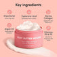 MAREE Moisturizer Body Butter Mousse - Whipped Body Butter for Women Smell Good - Facial Moisturizer for Dry Skin - Face Hand Body Cream for Women & Men with Marine Collagen, Shea Butter & Argan Oil