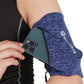 Running Phone Armband for Men Women,Universal Arm Bands for Phones Below 8 Inches,Waterproof Cell Phone Armband for Hiking,Running,Cycling,Climbing(Blue M)