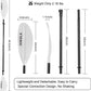 Kayak Paddle 4 Pieces Aluminum Shaft and PP Blade Floating 86.6in/220cm, 90.5inch/230cm Lightweight Oars