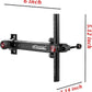 Archery Recurve Bow Sight, SOOHUPET Accessories T Shape Archery Shooting Target Sight Adjustable Bowsight with Optical Fiber Pin Sight for Target Practice