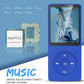 AGPTEK A02S 16GB MP3 Player, 70 Hours Playback Lossless Sound Music Player, Supports up to 128GB, Dark Blue
