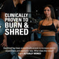 EHP Labs OxyShred Pre Workout Powder - Preworkout Powder with L Glutamine & Acetyl L Carnitine, Energy Boost Drink - Peach Mango, 60 Servings