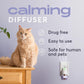Cat Calming Diffuser Refills – Long-Lasting 30-Day Formula with Pheromones for Stress Relief, Relaxation, and Anxiety Reduction in Cats Easy to Use – (3 Diffusers + 3 Refills)