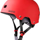 OutdoorMaster Skateboard Cycling Helmet - Two Removable Liners Ventilation Multi-Sport Scooter Roller Skate Inline Skating Rollerblading for Kids, Youth & Adults
