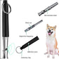 3 Pack Dog Whistle to Stop Barking Neighbors Dog - Adjustable Ultrasonic Silent Dog Whistle for Professional Training & Bark Control, with Lanyard (Black/White) - Effective Recall & Long Range