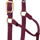 Weaver Equine Nylon Horse Halter, Triple-Ply Cheek Design, Original Non Adjustable Halters for Horses, Equine Tack,Average Size, Black