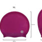 SOUL CAP - Large Swimming Cap for Long Hair - Designed for Long Hair, Dreadlocks, Weaves, Hair Extensions, Braids, Curls & Afros - Women & Men - Silicone