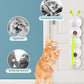 Interactive Caterpillar Cat Toy, Motion Sensor, Simulation of Biological Trajectory, ABS, USB Rechargeable, Stable Suction Cup, Cat Feather Toys for Indoor Cats, Caterpillar Smart Toy with 2 Tails