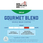 San Francisco Bay Coffee - Decaf Medium-Dark Roast Whole Bean Coffee - Decaf Gourmet Blend (2 lb bag) - Swiss Water Processed