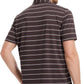Rouen Mens Golf Shirt Moisture Wicking Dry Fit Performance Stripe Casual Collared Short Sleeve Golf Polo Shirts for Men