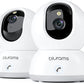 blurams 2K Pet Camera, Cameras for Home Security with One-Touch Call, Indoor Camera w/Color Night Vision, Motion Tracking, Cloud & SD Card Storage (2Pack)