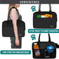 PetAmi Dog Purse Carrier for Small Dogs, Airline Approved Soft Sided Pet Carrier with Pockets, Ventilated Dog Carrying Bag for Puppy Cat, Dog Travel Supplies Bag, Sherpa Bed, Max 12 lbs, Black