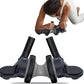 BERTER Fitness Ab Roller Wheel with Elbow Support Abdominal Trainer Roller Workout Equipment for Home and Gym Exercise Roller for Men and Women