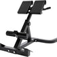 Roman Chair,Back Extension Bench,Multi Functional Ab Bench, Hyperextension Bench Abdominal Exercise, Leg Strength Trainer Home Men Women Full Body