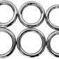 ZooBoo 2pcs Wing Chun Stainless Steel Training Rings (Pair) – Yeung Sau & Sticky Hand Strength Training for Wing Tsun, Siu Lum, and Kung Fu Practitioners