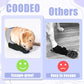 COODEO Dog Socks to Prevent Licking Paws, Healing Boots & Paw Protectors with Non-Slip Bottoms for Wound Protection, Waterproof Sleeve Shoes for Licking（Grey，XL_Right