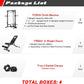 RitFit Smith Machine Power Rack with LAT-Pull Down System, Landmine, Barbell Bar, Plate Storage Pegs and More Training Attachment