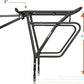Ibera Bike Rack - Bicycle Touring Carrier Plus+ for Disc Brake/Non-Disc Brake Mount, Fat Tire Bikes, Frame-Mounted for Heavier Top & Side Loads, Height Adjustable for 26"-29" Frames
