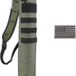 KRATARC Archery Lightweight Back Arrow Quiver Dual Use Foldable Compact Hip Arrows Bag with Molle System Hanged for Target Shooting