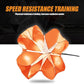 Running Speed Training, 56 inch Speed Drills Resistance Parachute Running Sprint Chute Soccer Football Sport Speed Training