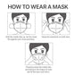 LEMENT 50PCS KN95 Face Mask 5 Layer Breathable with Elastic EarLoops Cup Dust Safety Masks(White,Black,Grey)