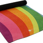 YOGA DESIGN LAB | The Combo Yoga Mat | 2-in-1 Mat+Towel | Eco Luxury | Ideal for Hot Yoga, Power, Bikram, Ashtanga, Sweat | Studio Quality | Includes Carrying Strap!