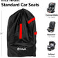 elaia Car Seat Travel Bag for Airplane, Waterproof Wearable with Straps, Large Capacity Padded Car Seat Check Bag, Perfect for Air Travel, Family Vacations, and Parents with Infants