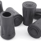 BlingKingdom 6 PCS Walking Stick Caps Trekking Pole Tips Rubber Hiking Walking Stick Tips for Hiking Sticks, Trekking Poles, Walkers