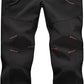 TBMPOY Men's Snow Ski Hiking Pants Waterproof Winter Fleece Lined Pants Camping Skiing Ice Fishing Pants with Belt