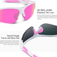 BEACOOL Polarized Sports Sunglasses for Men Women Youth Baseball Fishing Cycling Running Golf Motorcycle Tac Glasses UV400