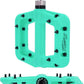 FOOKER MTB Pedals Mountain Bike Pedals 3 Bearing Non-Slip Lightweight Nylon Fiber Bicycle Platform Pedals for BMX MTB 9/16"