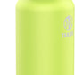 Takeya Actives Water Bottle with Spout Lid - Bottle with Double Stainless Steel Insulation - Dishwasher Safe & BPA-Free - Bottle with Spout Lid & Removable Bumper - 32 oz, Citron Green