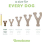 Benebone Wishbone Durable Dog Chew Toy for Aggressive Chewers, Real Bacon, Made in USA, Tiny