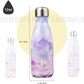 Insulated Water Bottles,12 oz Double Wall Stainless Steel Vacumm Metal Flask for Sports Travel,Marble Dawn