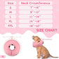 Supet Inflatable Dog Cone Collar Alternative After Surgery, Dog Neck Donut Collar Recovery E Collar to Stop Licking, Soft Dog Cone for Medium Large Dogs