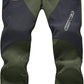 YSENTO Men's Fleece Lined Ski Snow Pants Winter Waterproof Softshell Insulated Hiking Cargo Pants