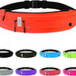 WATERFLY Running Belt Fanny Pack: Runner Marathon Jogging Waist Pack Sport Workout Exercise Fitness Phone Holder Belt for Men Women Jogger Slim Waistband