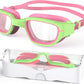 Kids Swim Goggles,Swimming Goggles for Kids 6-14, Anti-Fog UV Protection Pool Glasses for Boys Girls