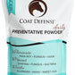 COAT DEFENSE Daily Grooming Powder for Horses | Dry Shampoo with Natural Ingredients | 64 oz Formula for Fresh, Healthy-Looking Coat