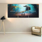 Yetaryy Motivational Poster Inspirational Wall Art 3 Pieces Canvas Painting Lion Artwork for Living Room Office Modern Home Decor Prints Pictures Wall Decor Framed Ready to Hang [48''Wx 24''H]