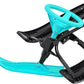 Snow Racer Sled for Kids, Dual Brakes Snowmobile Sled Ski with Steering Wheel, Snow Sledge for Skiing, Ice Skating, Sand Skating, Single Rider 45 x 20 x 15 inches